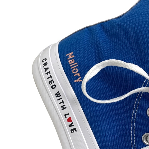 Converse Ctas Lift Platform Shoes Hi Canvas Black Gray Women Custom 171209C-WBGW - Picture 5 of 10